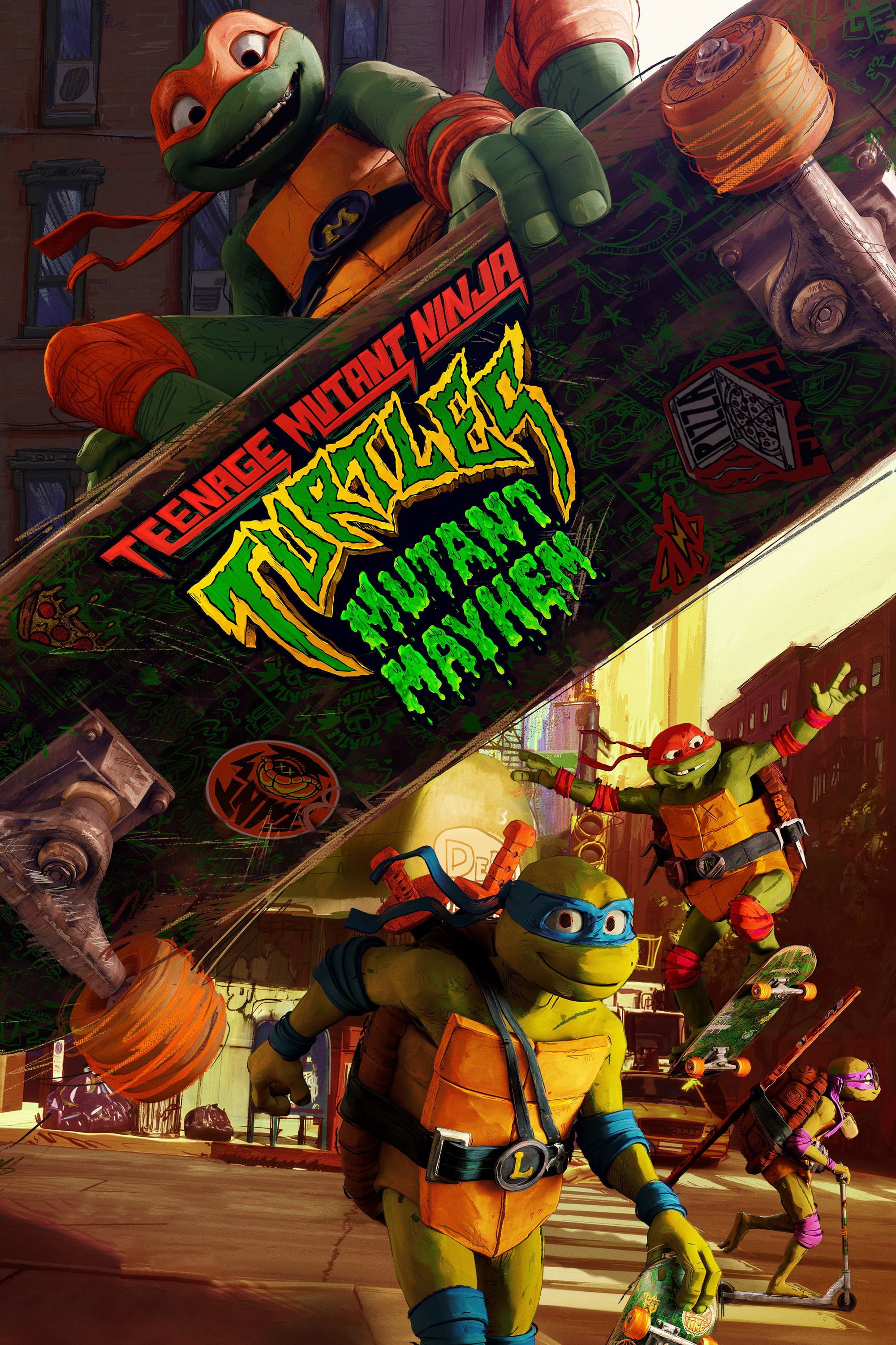 Teenage Mutant Ninja Turtles: Mutant Mayhem poster