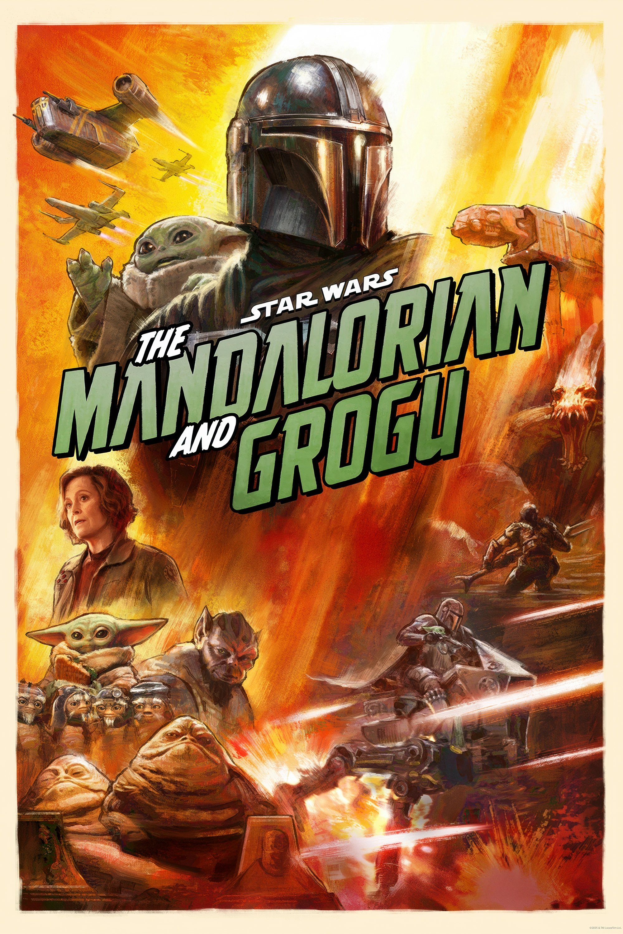 The Mandalorian and Grogu poster